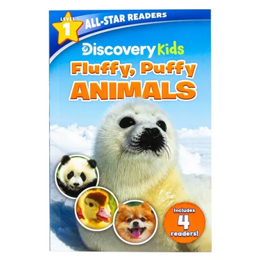 Discovery Kids All-Star Reader: Fluffy, Puffy Animals! Level 1