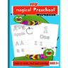 Workbook: My Magical Preschool Workbook: Practice line tracing, pen control to trace and write ABC Letters, Numbers and words, p