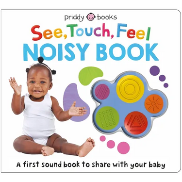 See, Touch, Feel: Noisy Book: A First Sound Book to Share with Your Baby