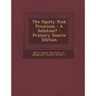 The Equity Risk Premium: A Solution?