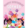 Sophia's Birthday Coloring Book: Customized Book Created Just For You