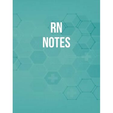 RN Notes: Funny Nursing Theme Notebook - Includes: Quotes From My Patients and Coloring Section - Graduation And Appreciation Gift For RN