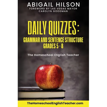Daily Quizzes: Grammar and Sentence Structure Grades 5-8