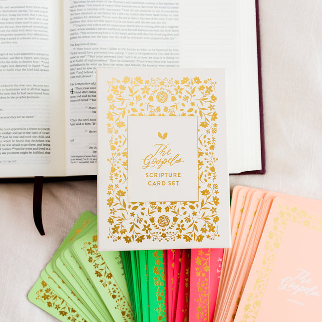 The Gospels | Scripture Card Set by Cultivate