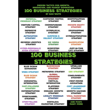 100 Business Strategies Proven Tactics for Growth, Innovation, and Market Domination: Actionable Strategies to Scale, Disrupt, and Lead in Any Industr