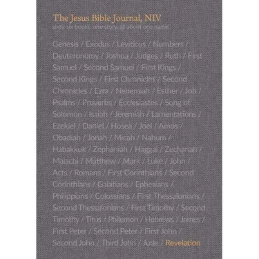 The Jesus Bible Journal, Revelation, Niv, Paperback, Comfort Print