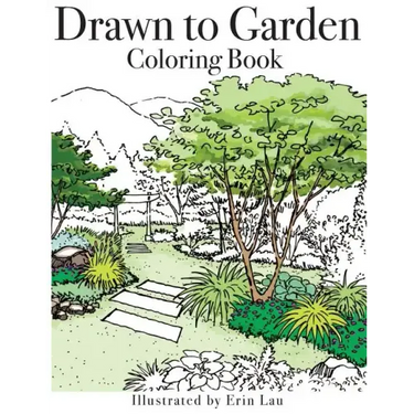 Drawn to Garden Coloring Book