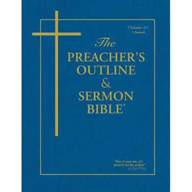 Preacher's Outline & Sermon Bible-KJV-1 Samuel