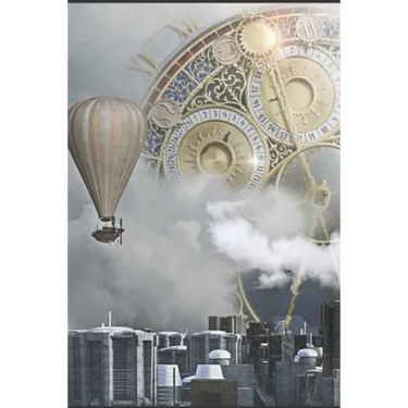 Steampunk Balloon City Lab Book