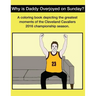 Why Is Daddy Overjoyed On Sunday?: Greatest Moments Of The Cavs 2016 Championship Season Coloring Book