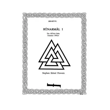 Runarmal I: The Runa-Talks: Summer 1991ev