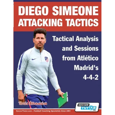 Diego Simeone Attacking Tactics - Tactical Analysis and Sessions from Atlético Madrid's 4-4-2
