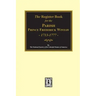 The Register Book for the Parish Prince Frederick Winyaw, 1713-1777