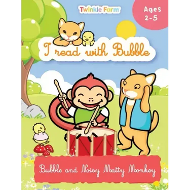 Bubble and Noisy Matty Monkey: I read with Bubble