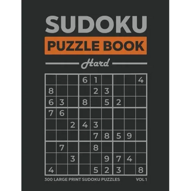 Sudoku Puzzle Book 300 Hard