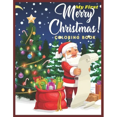 My First Merry Christmas Coloring Book