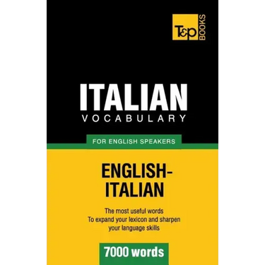 Italian vocabulary for English speakers - 7000 words
