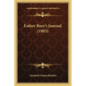 Esther Burr's Journal (1903)