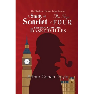 The Sherlock Holmes Triple Feature - A Study in Scarlet, The Sign of Four, and The Hound of the Baskervilles