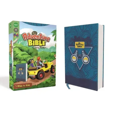 Nirv, Adventure Bible for Early Readers, Leathersoft, Blue, Full Color