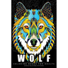 Wolf Coloring Book for Adults: (Perfectly Portable Pages)(On-The-Go! Coloring Book)