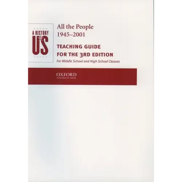 A History of Us: Book 10: All the People 1945-2001 Teaching Guide