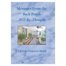 Messages From the Back Porch: 2021 Re-Thought
