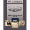 Anthony Hahn-Diguiseppe, Petitioner, V. New York. U.S. Supreme Court Transcript of Record with Supporting Pleadings