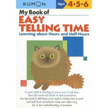 Kumon My Book of Easy Telling Time