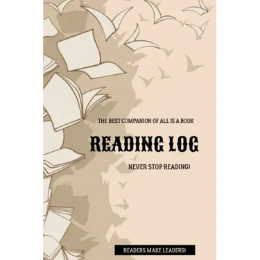 Reading Log: Record, Review, & Track Books & Pages Read, Book Lovers Gift, Journal