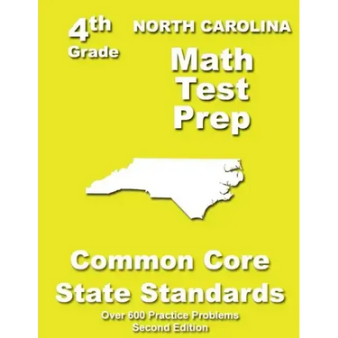 North Carolina 4th Grade Math Test Prep: Common Core Learning Standards