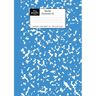 Marble Notebook A5: Blue Marble Wide Ruled Journal