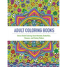 Adult Coloring Book: An Adult Coloring Book Featuring 40 Beautifully Detailed Mandalas and Inspired Flowers, Butterfly, and Paisley Pattern