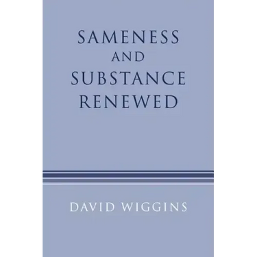 Sameness and Substance Renewed