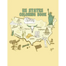 US States Coloring Book: A United States of America Coloring Book With State Bird, State Seal, State Flower, Fun Filled Learning And Coloring