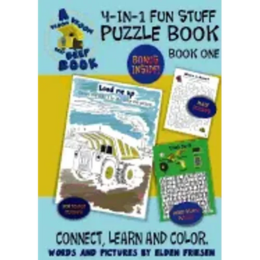 4 in 1 Fun Stuff Puzzle Book