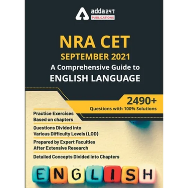 A Comprehensive Guide to English Language for NRA CET Exam