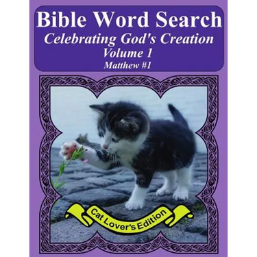 Bible Word Search Celebrating God's Creation Volume 1: Matthew #1 Extra Large Print