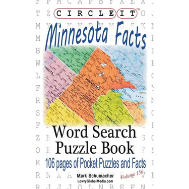 Circle It, Minnesota Facts, Word Search, Puzzle Book