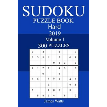300 Hard Sudoku Puzzle Book 2019