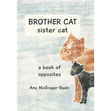 BROTHER CAT sister cat: a book of opposites