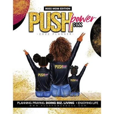 Push Power Boss Planner Boss Mom Edition 2022