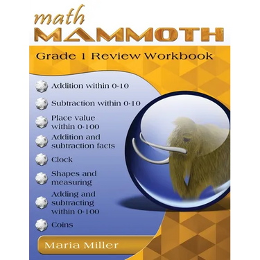 Math Mammoth Grade 1 Review Workbook