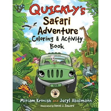 Quickly's Safari Adventure Coloring & Activity Book