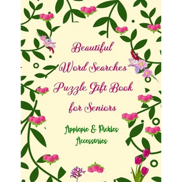 Beautiful Word Searches Puzzle Gift Book for Seniors: Large-Print Brain Boosting Christian Bible (Old & New Testament) Word Search Book Gift Idea for
