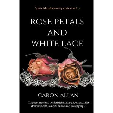 Rose Petals and White Lace