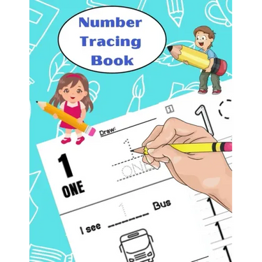 Number Tracing Book: Learn to write numbers for kids