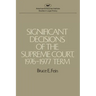 Significant Decisions of the Supreme Court 1976-77