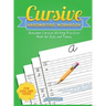 Cursive Handwriting Workbook: Awesome Cursive Writing Practice Book for Kids and Teens - Capital & Lowercase Letters, Words and Sentences with Fun Jok
