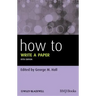 How To Write a Paper